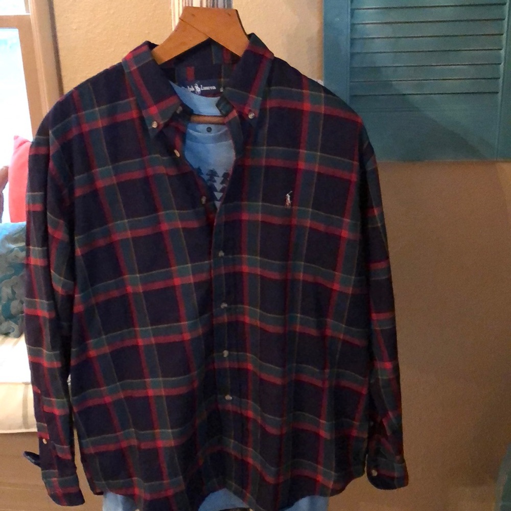 Men’s XL Raulph Lauren button down shirt